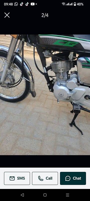 Honda 125 special addition 2022-2023 Karachi registration 3