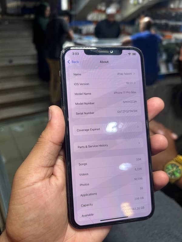 IPHONE 11 PRO MAX (fu) 256GB NON PTA NON ACTIVE ALL OK Exchange possib 4