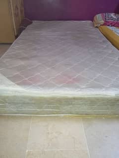 2 single bed spring mattress used