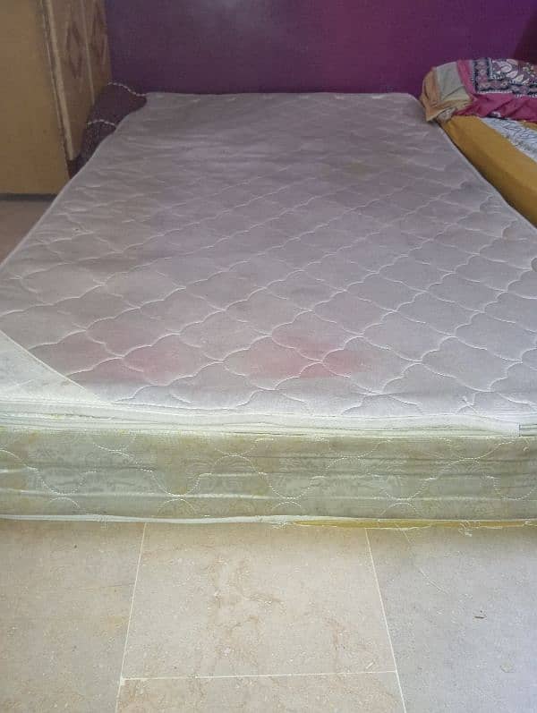 2 single bed spring mattress used 0