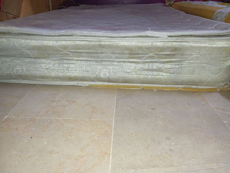 2 single bed spring mattress used 1