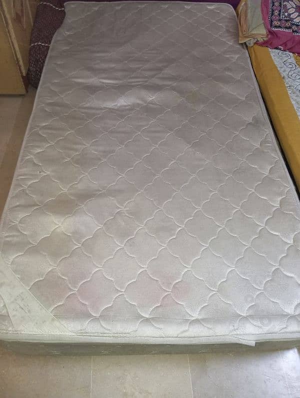 2 single bed spring mattress used 2