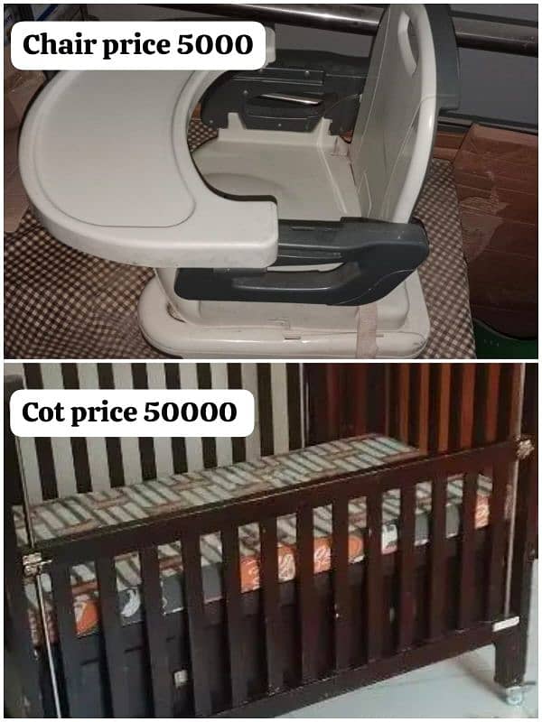 kids Cot / Baby Cot / Kids Bed / Wooden Cot / Kids Chair 0