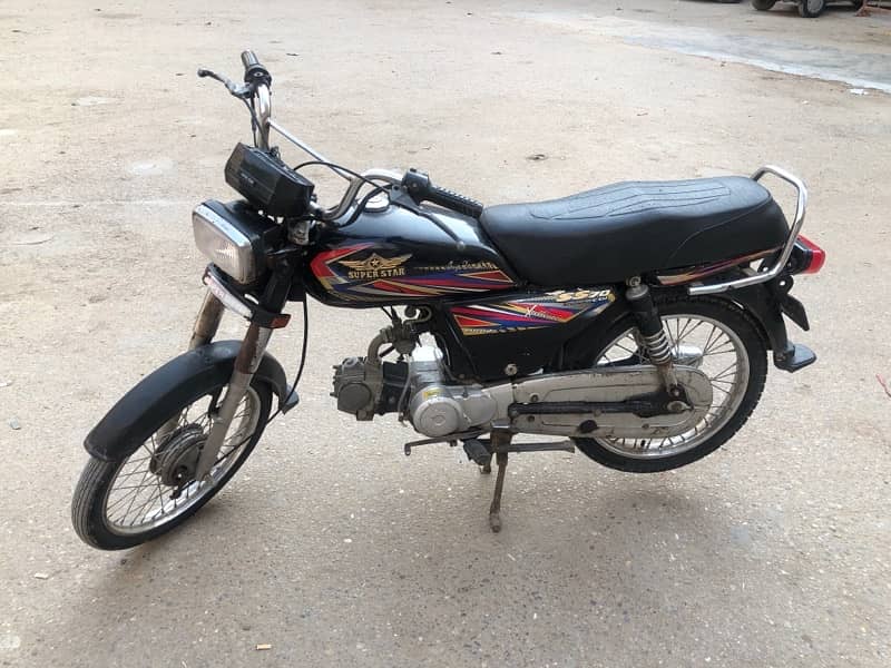 Super star 70cc model 2021 12 months ki hy urgent sale 0