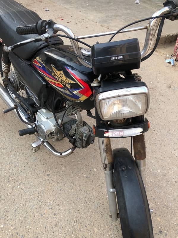 Super star 70cc model 2021 12 months ki hy urgent sale 2