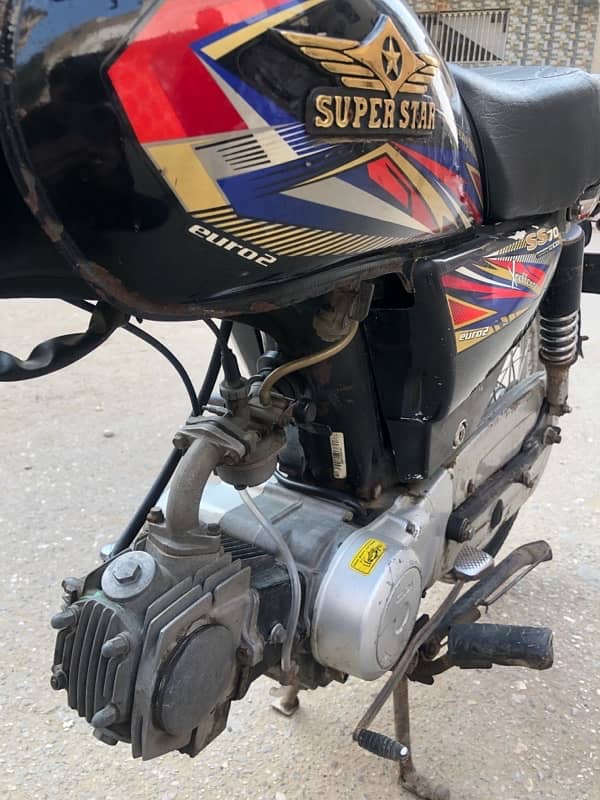 Super star 70cc model 2021 12 months ki hy urgent sale 4