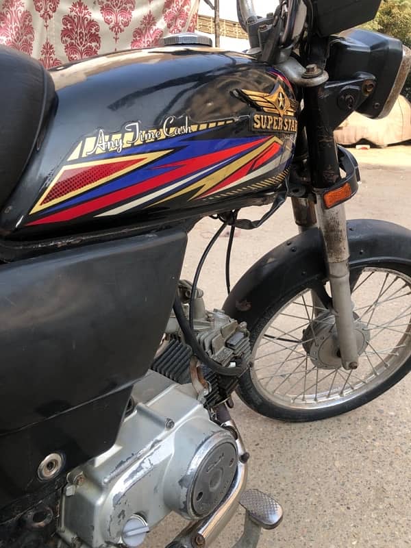 Super star 70cc model 2021 12 months ki hy urgent sale 7