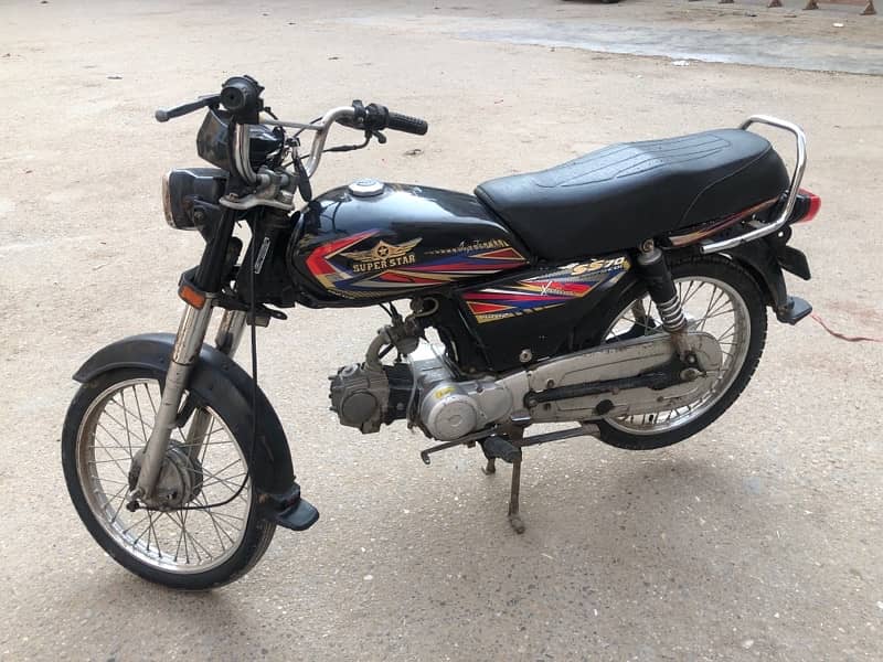 Super star 70cc model 2021 12 months ki hy urgent sale 8