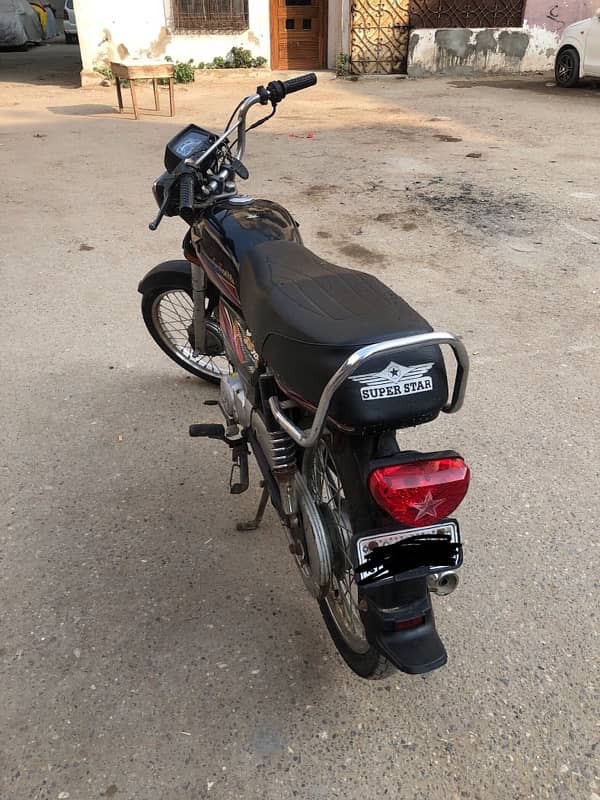 Super star 70cc model 2021 12 months ki hy urgent sale 10