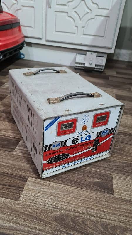 LG AUTOMATIC VOLTAGE STABILIZER A55 5500 watt 1