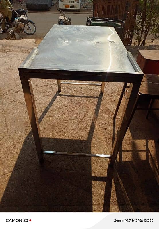 Steel table 2