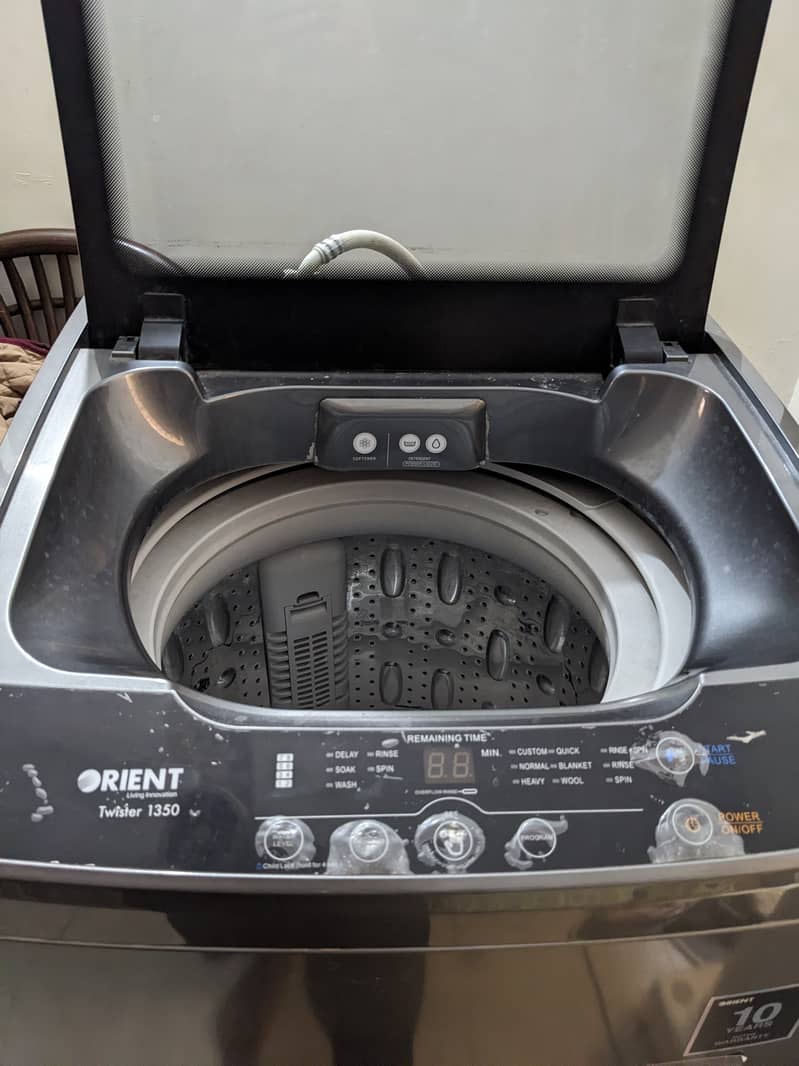 Orient Automatic washing machine  12 Kg Metallic Grey Washing Machine 8