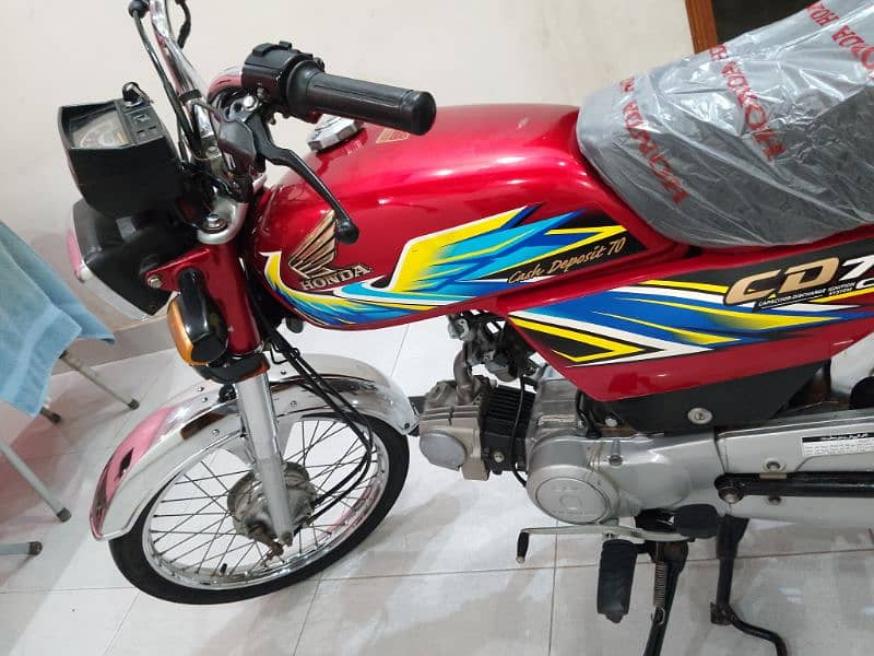 Honda CD70 New (2021/22) All Punjab Number, Call 03036828292 4