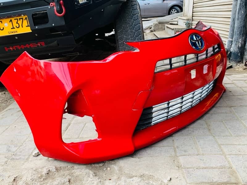 Toyota Aqua Front Bumper Very good Condition 11