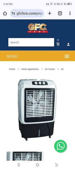 GFC AC DC Room Cooler For Sell New hai