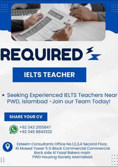 Required IELTS Teacher