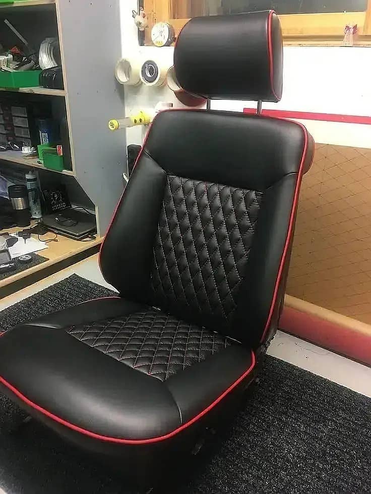 Karachi Biggest Factory of customise Car Seat Covers for honda Toyota 2