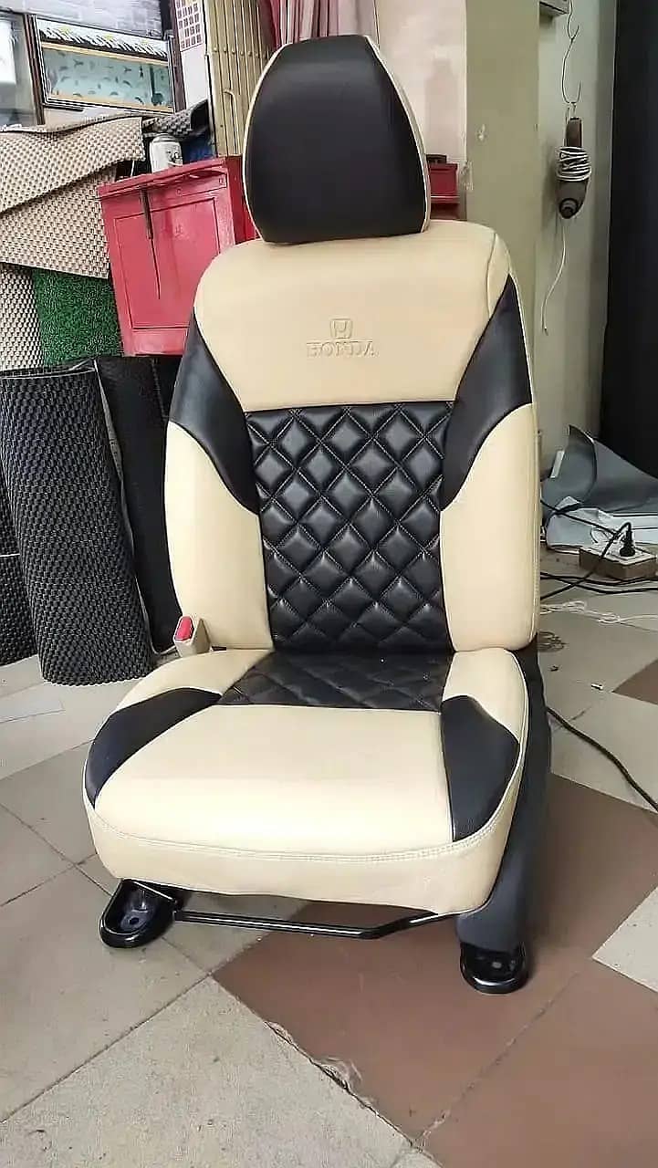 Karachi Biggest Factory of customise Car Seat Covers for honda Toyota 3