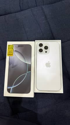 iPhone 16Pro Max 256gb PTA Approved