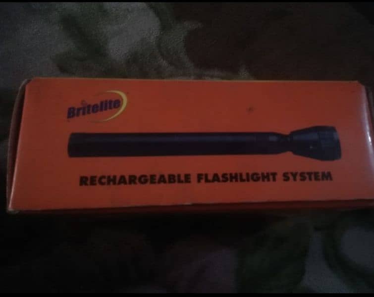 britelite rechargeable flashlight Made in germany 1