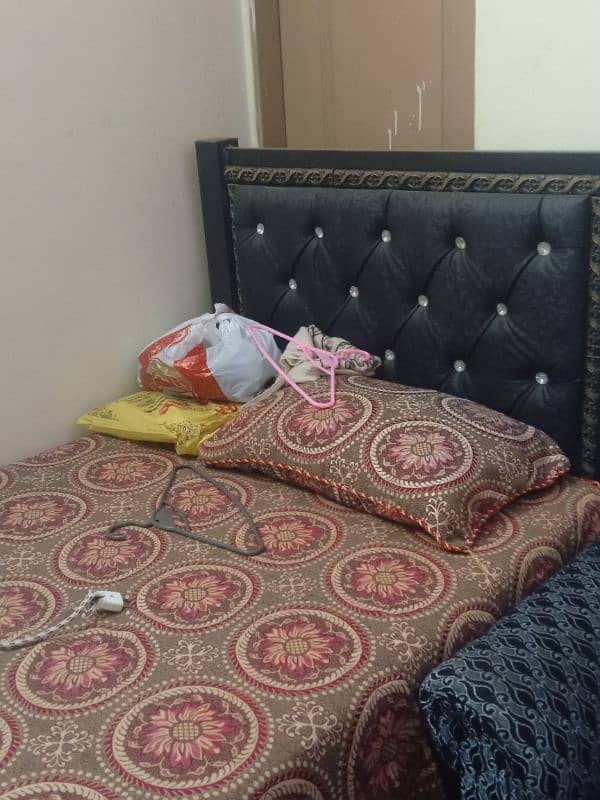 single bed with matress 1