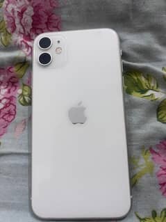 iphone 11 non pta 64 gb full  genuine white colour 73 betry