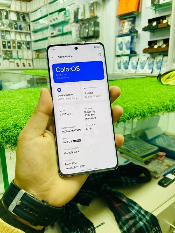 OPPO RENO 9 pro 5G 6