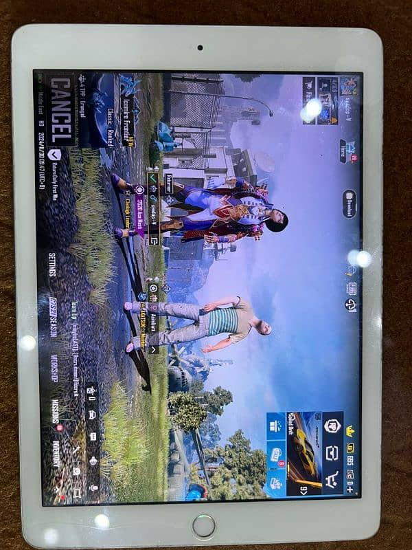 i Pad 5th Genration 30FPS PUBG 9