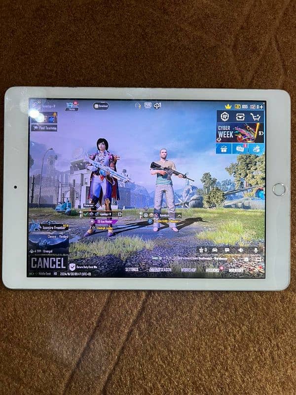 i Pad 5th Genration 30FPS PUBG 10