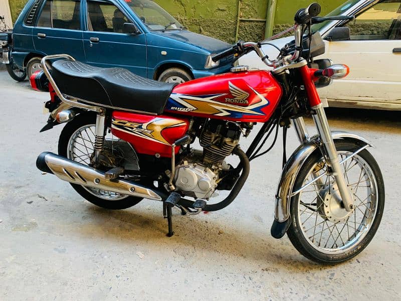 2020 model honda 125 all Punjab register 1