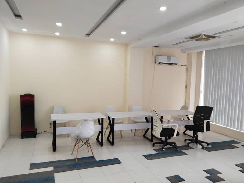 Phase 6 Mb Brand new 4 Marla Commercial plaza 4TH FLOOR Available for rent on prime location. 2