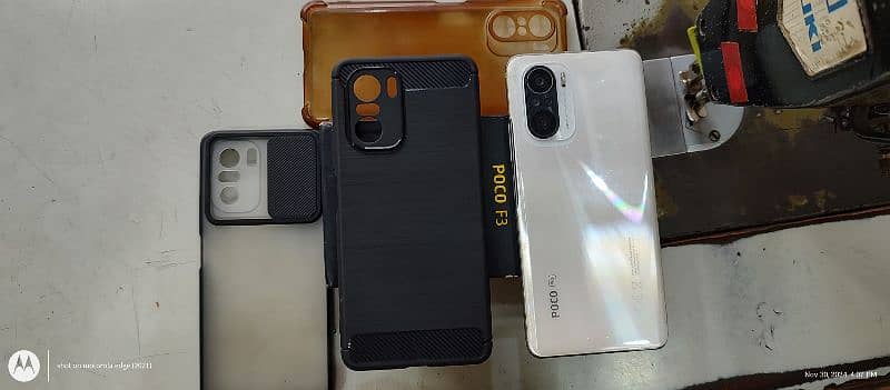 Xiaomi poco F3 pta approved with box argent sale 0