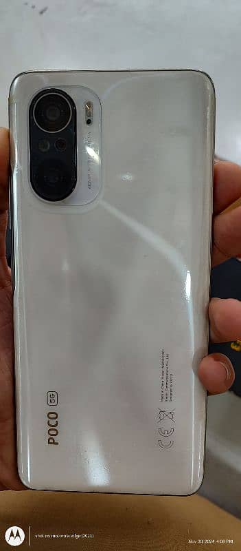 Xiaomi poco F3 pta approved with box argent sale 10