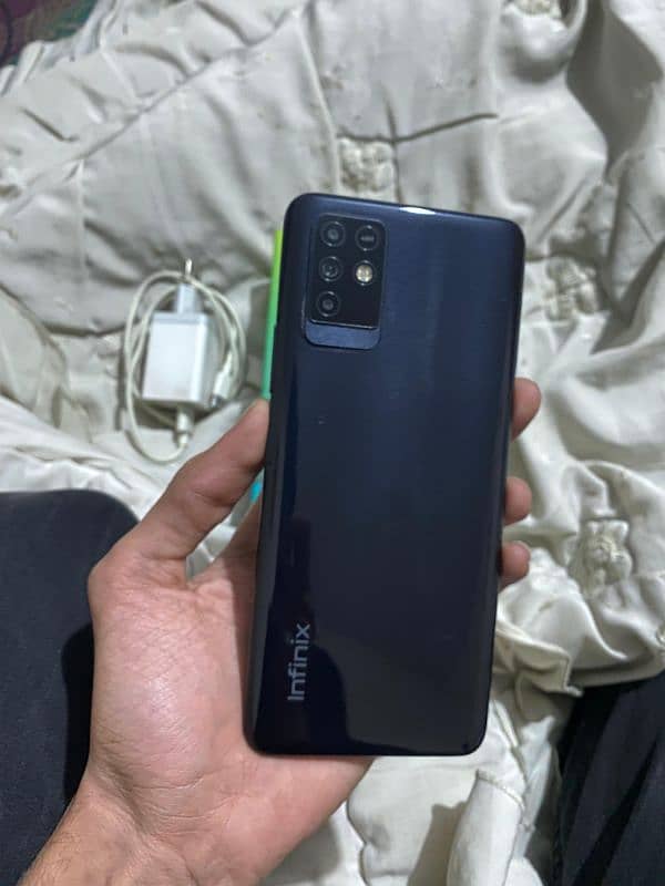 INFINIX NOTE 10 PRO WITH BOX CHARGER 1