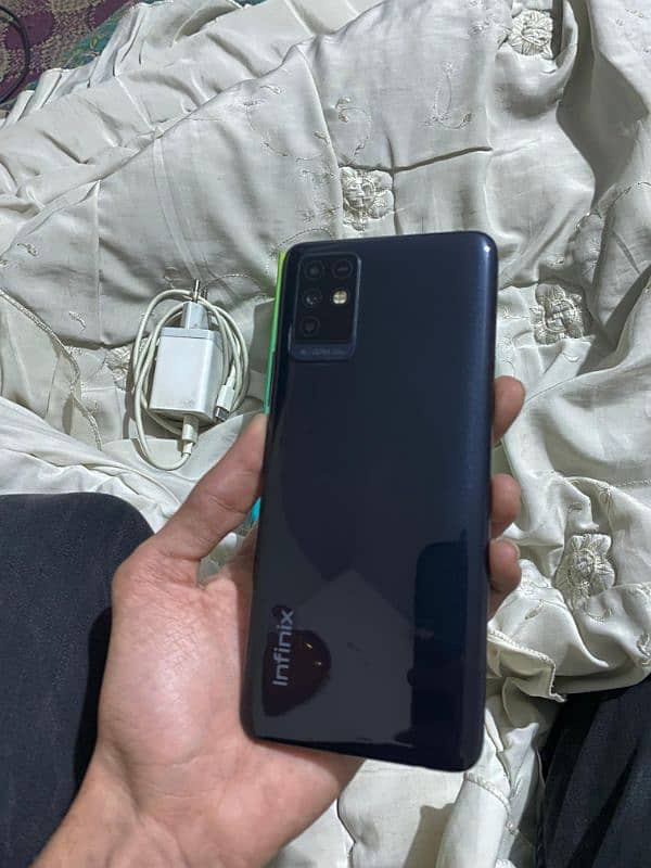 INFINIX NOTE 10 PRO WITH BOX CHARGER 3