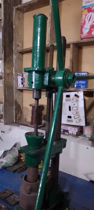 Hand Moulding Machine 3no Made in Gujranwala |Double stock dye 1