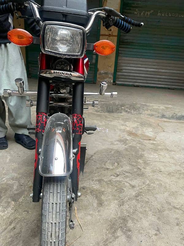 HONDA 125 2021 saaf condition 5