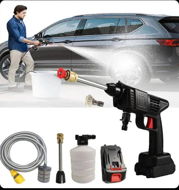 Car Wash Spray Gun High Pressure Washer Foam Jet Car Cleaning Cleaner 3