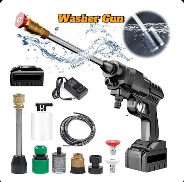 Car Wash Spray Gun High Pressure Washer Foam Jet Car Cleaning Cleaner 8