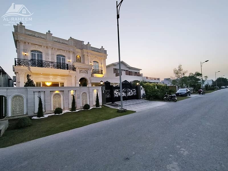 1 Kanal Brand New Luxury White Royal Design House Available For Sale In DHA Top Location 2