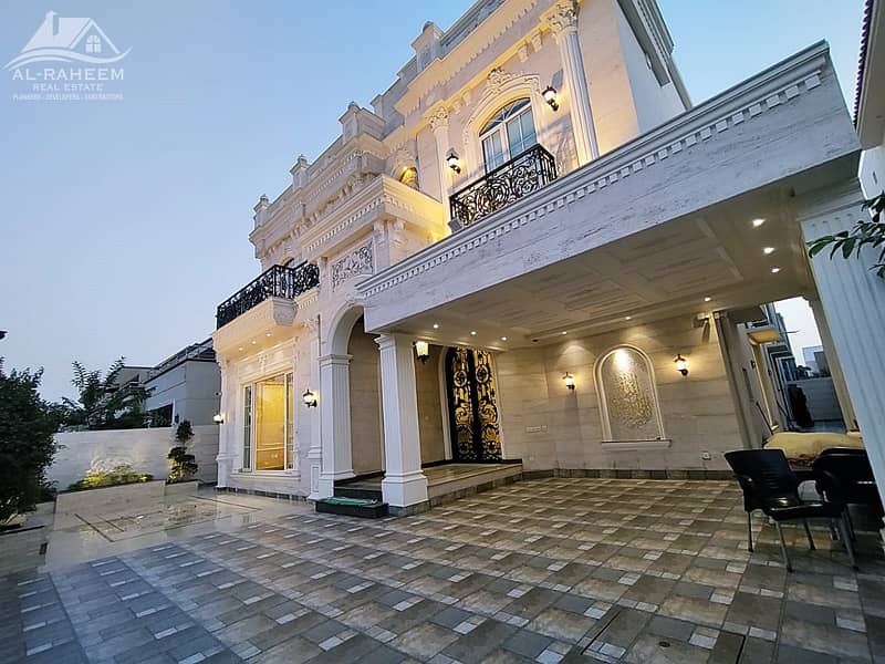 1 Kanal Brand New Luxury White Royal Design House Available For Sale In DHA Top Location 3