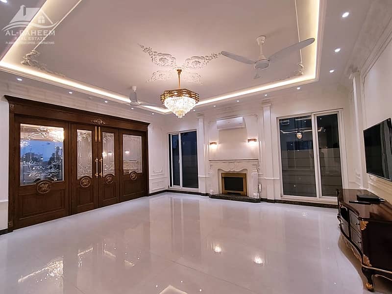 1 Kanal Brand New Luxury White Royal Design House Available For Sale In DHA Top Location 11