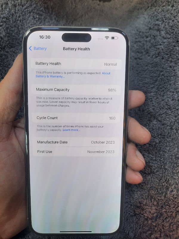 IPhone 15 Pro Max 256GB NON PTA 5