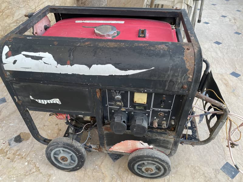 High performance petrol and gas generator for sale 0