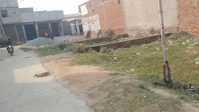 7 Marla plot For sale 1/2km from ferozpur road Kahna nau Lahore 3