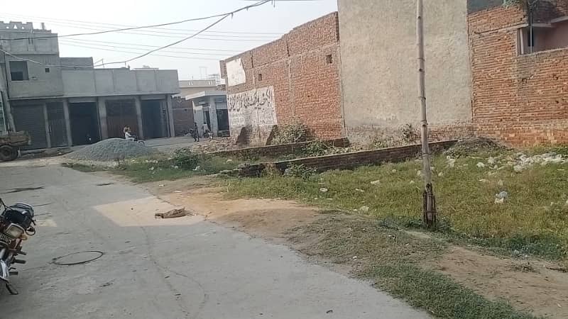 7 Marla plot For sale 1/2km from ferozpur road Kahna nau Lahore 4