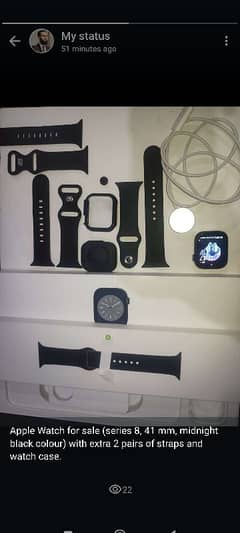 Apple series 8 Watch for sale (Qatar imported)