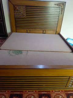 Double bed and dressing table