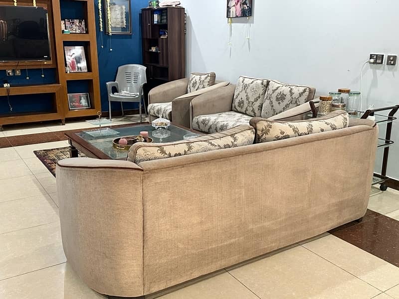 6 seater sofa set and matching sofa/Bed 3