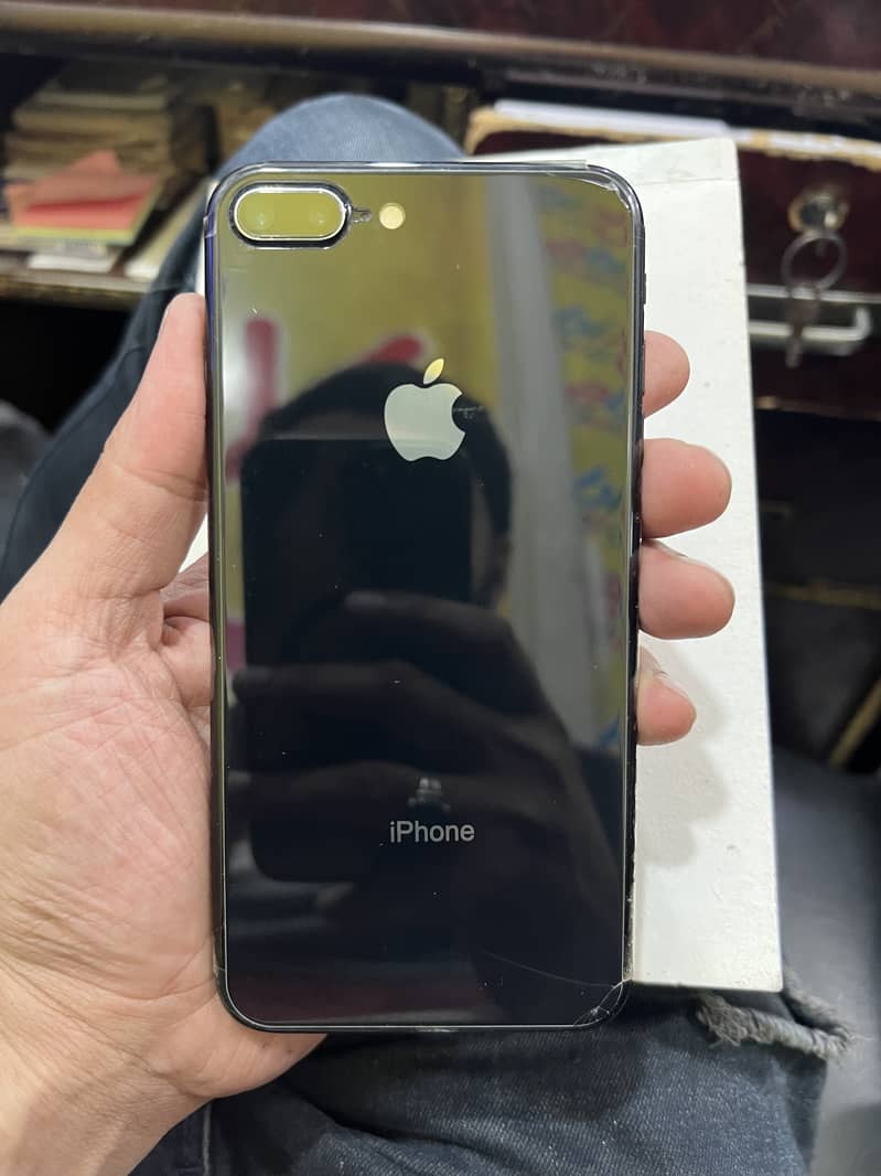 iphone 7 plus jait black condition 10/9 1